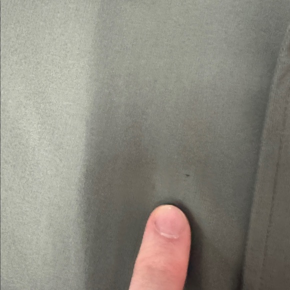 Brunello Cucinelli mens 46 green zip up button snap cotton blend light jacket - Picture 11 of 12